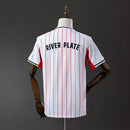 River Plate 25/26 US Pack Full-Button Baseball Jersey White S-XXL