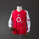 Arsenal 04/05 Home Long Sleeve Retro Jersey S-XXL