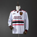 M-U 1998/99 Away Long Sleeve Retro Jersey S-XXL
