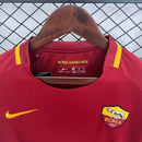 Retro Long Sleeve Roma 17/18 Home S-XXL