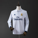Real Madrid 16/17 Home Long Sleeve Retro Jersey S-XXL