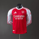 Arsenal 25/26 Home Long Sleeve Player Version Jersey S-3XL