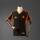 Real Madrid 25/26 Baseball - Black and Orange Striped Jersey S-4XL