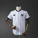 Colo Colo 25/26 US Pack Full-Button Baseball Jersey White S-4XL