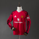 M-U  25/26 Home Long Sleeve Jersey S-4XL