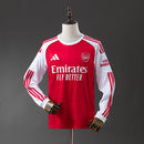 Arsenal 25/26 Home Long Sleeve Jersey S-4XL
