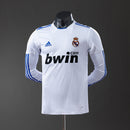 Real Madrid 10/11 Home Long Sleeve Player Version Retro Jersey S-3XL