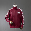 Oasis Flamingo Track Jacket - Burgundy S-XXL