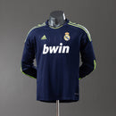 Real Madrid 12/13 Away Long Sleeve Player Version Retro Jersey S-3XL
