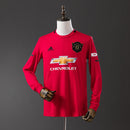 M-U 19/20 Home Long Sleeve Retro Jersey S-XXL