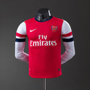 Arsenal 12/13 Home Long Sleeve Player Version Retro Jersey S-3XL
