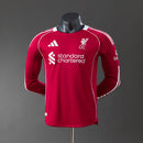 LFC 25/26 Player Version Home Long Sleeve Jersey S-3XL