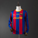 Barcelona 2010/11 Home Champions League Edition Long Sleeve Retro Jersey S-XXL