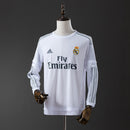 Real Madrid 15/16 Home Long Sleeve Retro Jersey S-XXL
