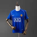 M-U 07/08 Goalkeeper Blue Retro Jersey S-XXL