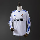 Real Madrid 10/11 Home Long Sleeve Retro Jersey S-XXL