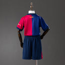 Barcelona 24/25 Home kids kit Jersey SIZE 16-28