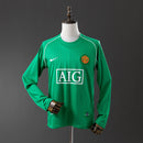 M-U 07/08 Goalkeeper Long Sleeve Retro Jersey S-XXL