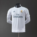 Real Madrid 15/16 Home Long Sleeve Player Version Retro Jersey S-3XL